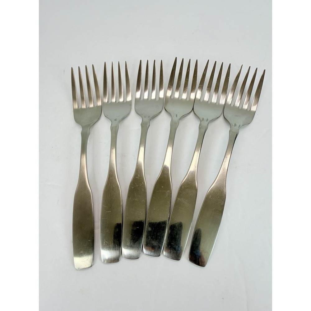 ONEIDA Community Stainless PAUL REVERE Salad Forks 6-1/2" Set Of 6 #2